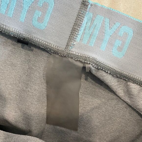 Gymshark Flex Crop Legging Light Gray - Picture 8 of 8